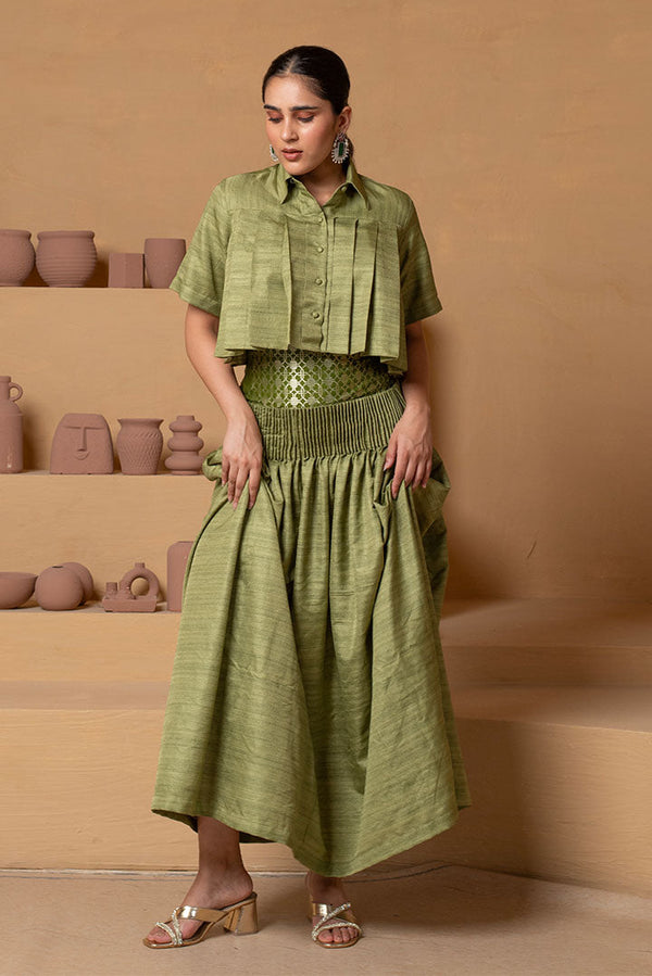 Regal Reverie Skirt - Black