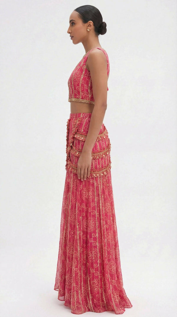 Nayla Pre-Stitched Bandini Saree
