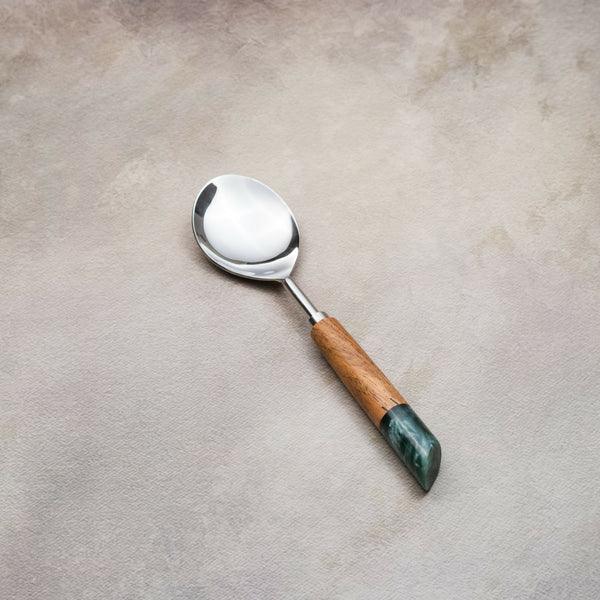 Grey Serving Spoons Set