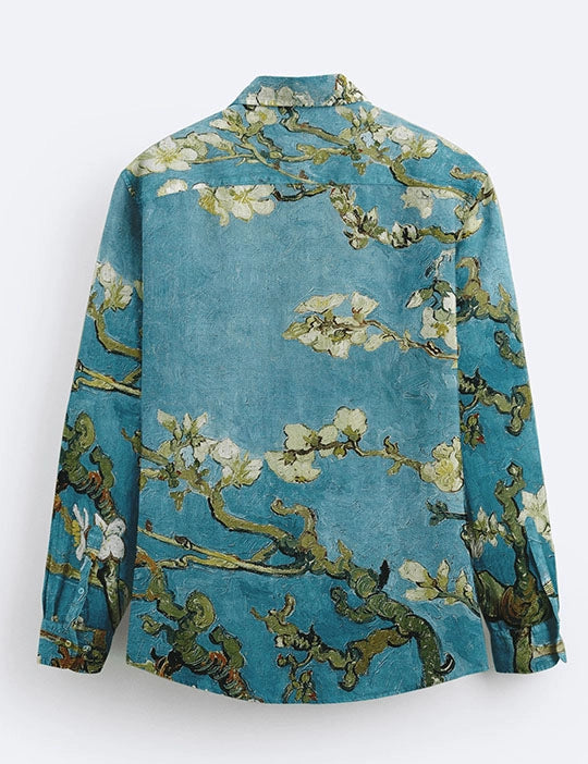Almond Blossom Shirt for Men