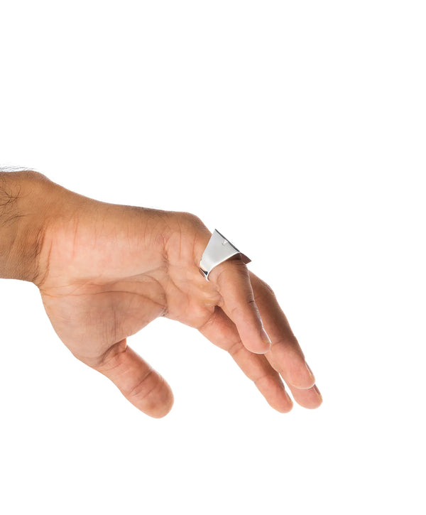 Edge Mega Ring Silver
