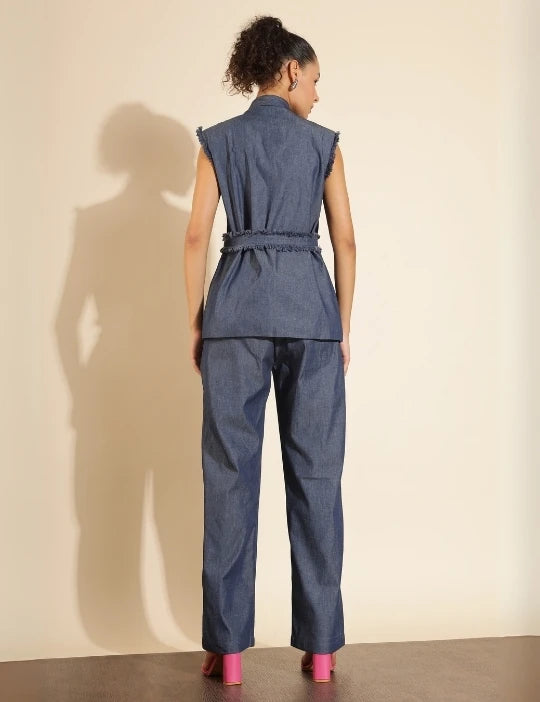 Coord-Set Denim Blue