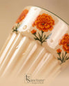 Marigold - Ceramic Chai Glass