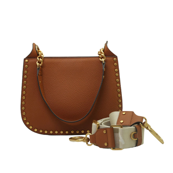 JENA X TAN Studded Shoulder Bag
