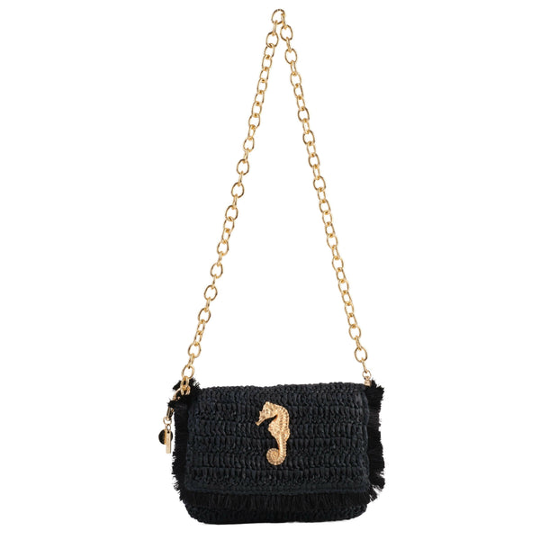 Raffia Crossbody