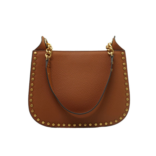 JENA X TAN Studded Shoulder Bag
