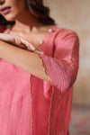 Sharbati Tissue Silk Kaftan Set
