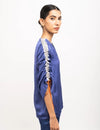 Blue-Grey Rouching Set