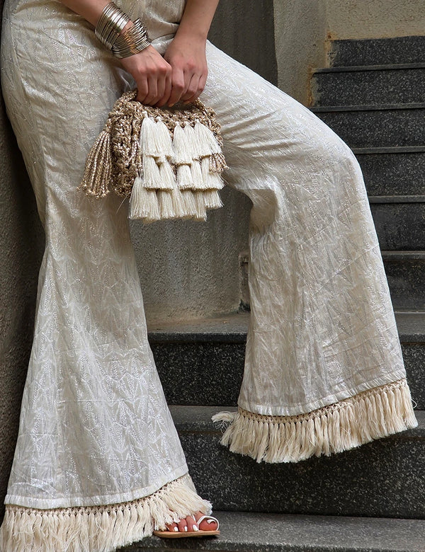 BOHO JACQUARD PANTS