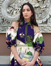Mallorca Puff Sleeve Dress
