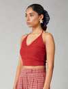 Red Suri Top