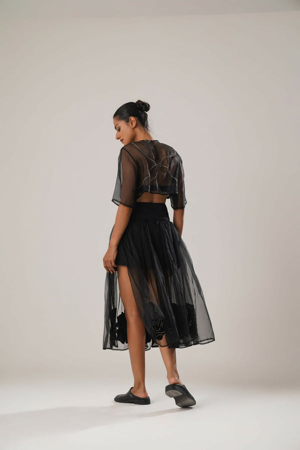 MJ WRAP SKIRT