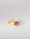 Amethyst 1 Stone Ring