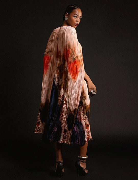 Multicolour Bloom Kaftan