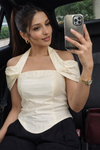 Nightfall Wine Corset Top