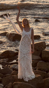 Aurelia Fringe Gown