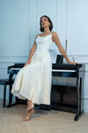 calf length dress