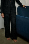 Ebony Pleated Pants
