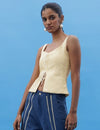 Mimosa Corset Yellow