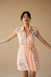 Peach Short Dress