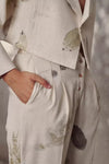 Live Leafy Khadi Jacket & Pants