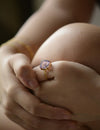Big Amethyst stone Ring