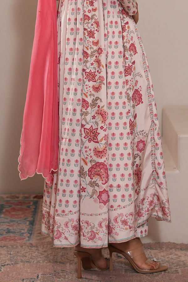 Aaliyah Mehrunissa Anarkali Set With Dupatta