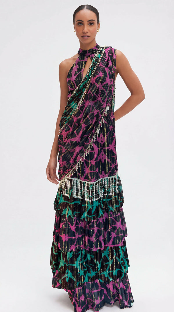 Veyra Halter Saree