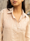 Eden Crossline shirt - beige
