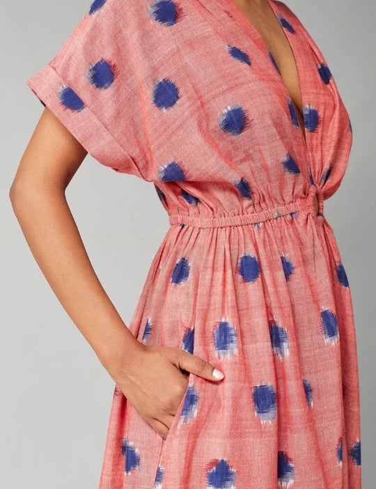 Red Helene Dress