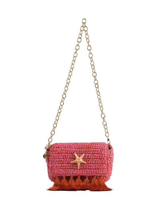 3 Weave Raffia Clutch