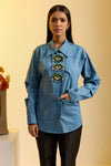 Evil Eye Denim Shirt