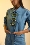 Evil Eye Denim Shirt