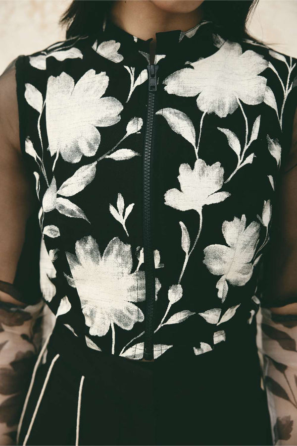 ATBW - AN Bloom Crop Top with Bookmark Skirt