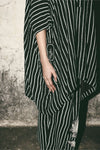 ATBW - AN Stripe Comfort Shirt with Bloom Barrel Pants