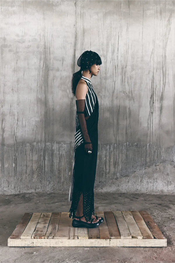 The Space Between - Unfold Saree with Echo Top