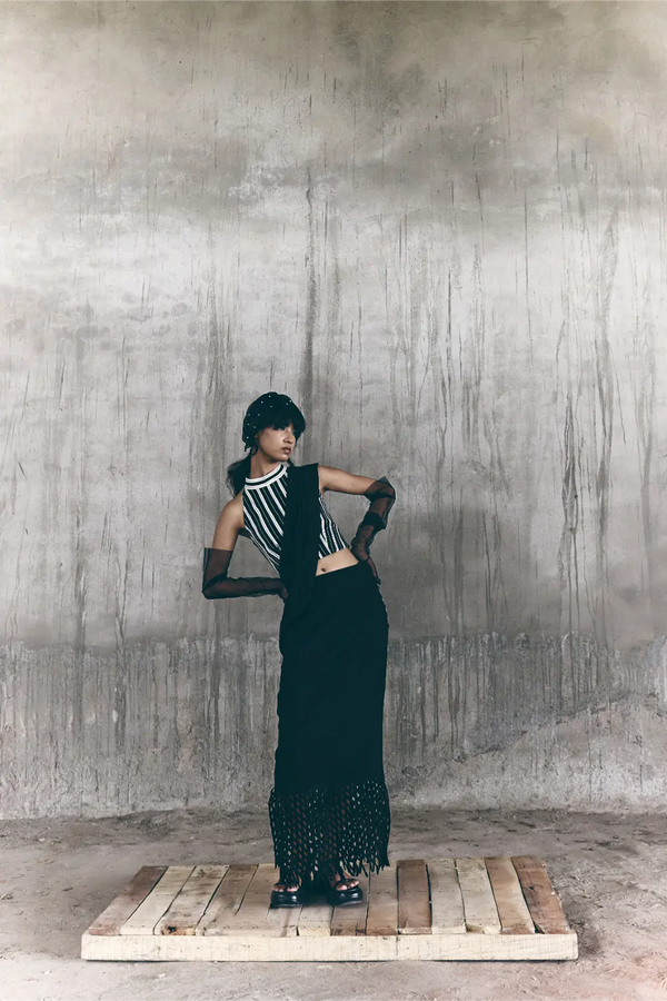 The Space Between - Unfold Saree with Echo Top