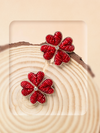 Macro Heart stud Earrings