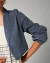 Indigo Arani jacket