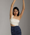 Silken Ivory Top