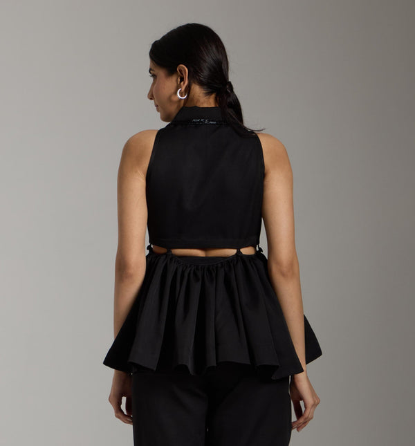 Twilight Flounce Top