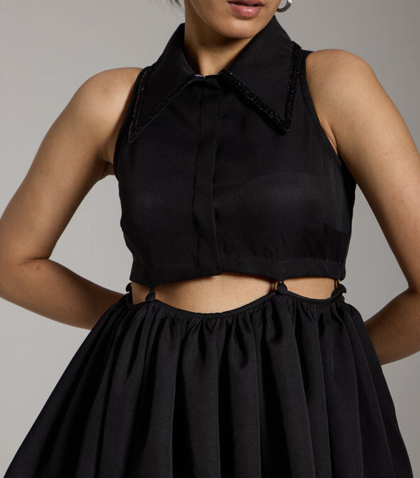 Twilight Flounce Top