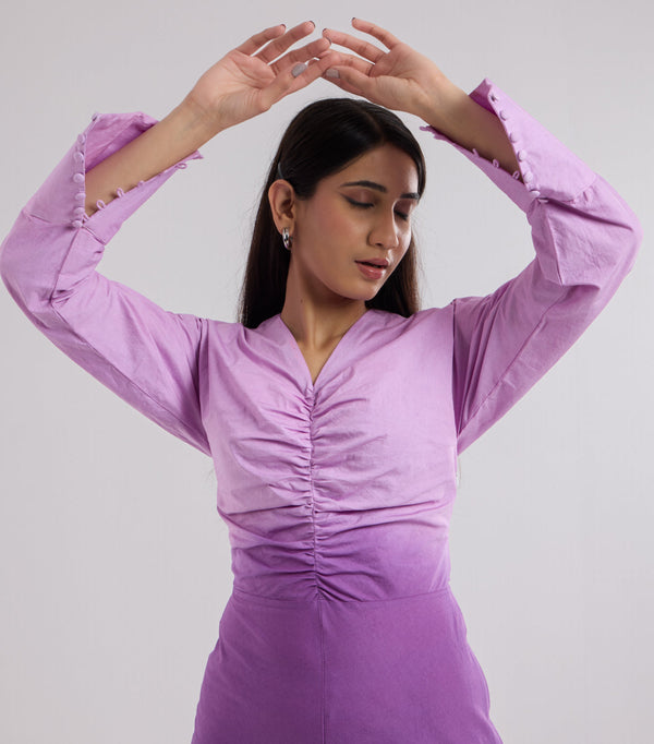 Lavender Haze Ombre Dress