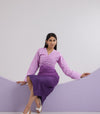 Lavender Haze Ombre Dress