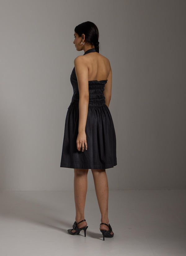 Twilight Shirred Dress