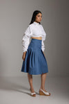 Cloud Cascade Crop-Top