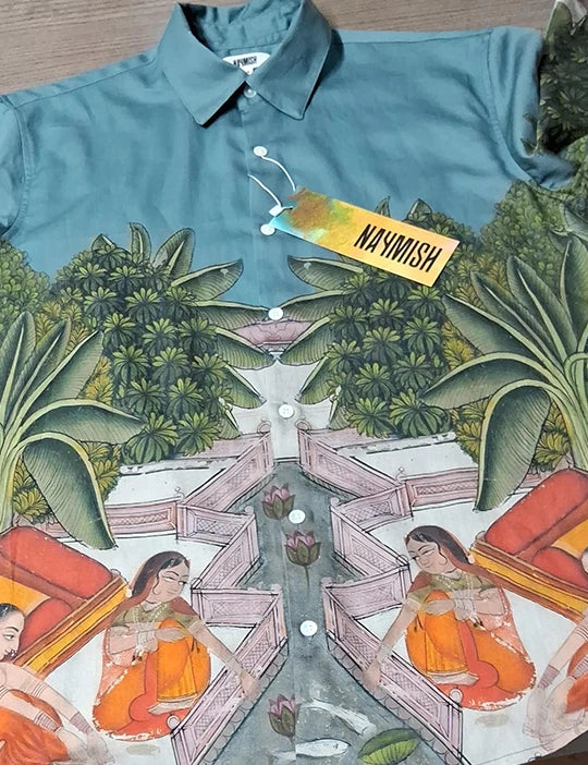 Medieval backyard Men shirt
