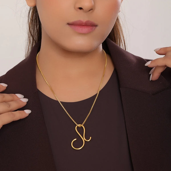 Unscripted Pendant Necklace