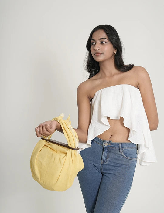 Linen Beach Handbags