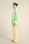 Ash Green Kaftan Blouse